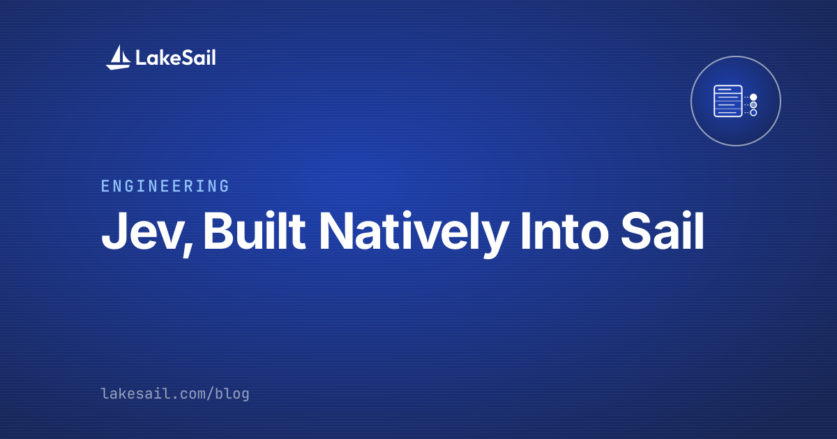 LakeSail — Sail is the first open-source engine with TypeSafe’s Jev built into its SQL, so Spark…